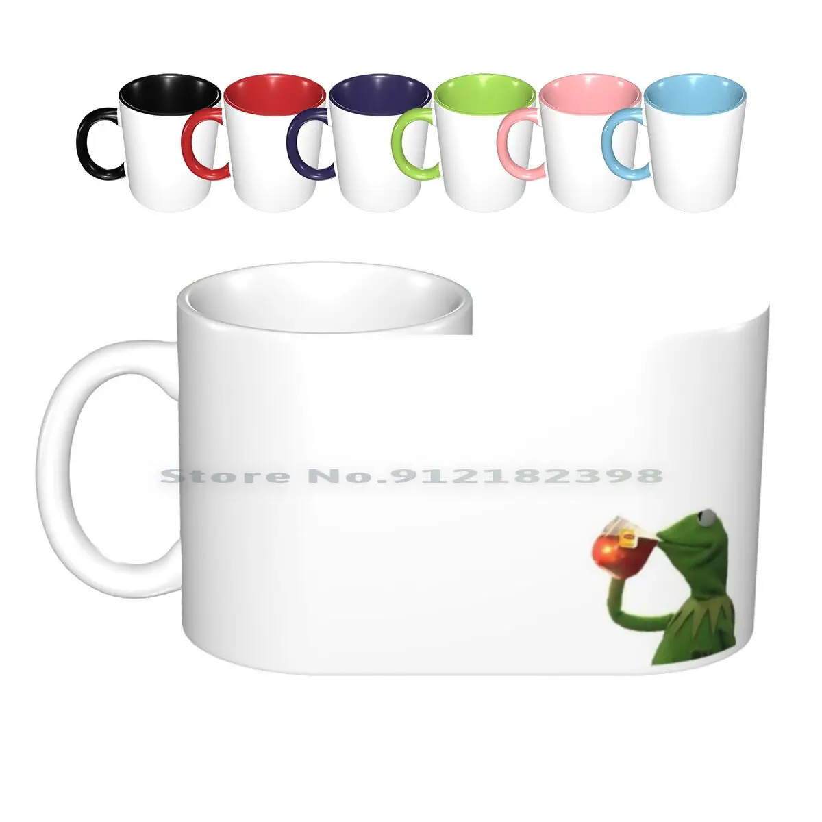 

Чайные керамические кружки The Frog, кофейные чашки, Кружка для молока и чая, чайная лягушка, сестра, сплетение чая, креативный трендовый винтаж...