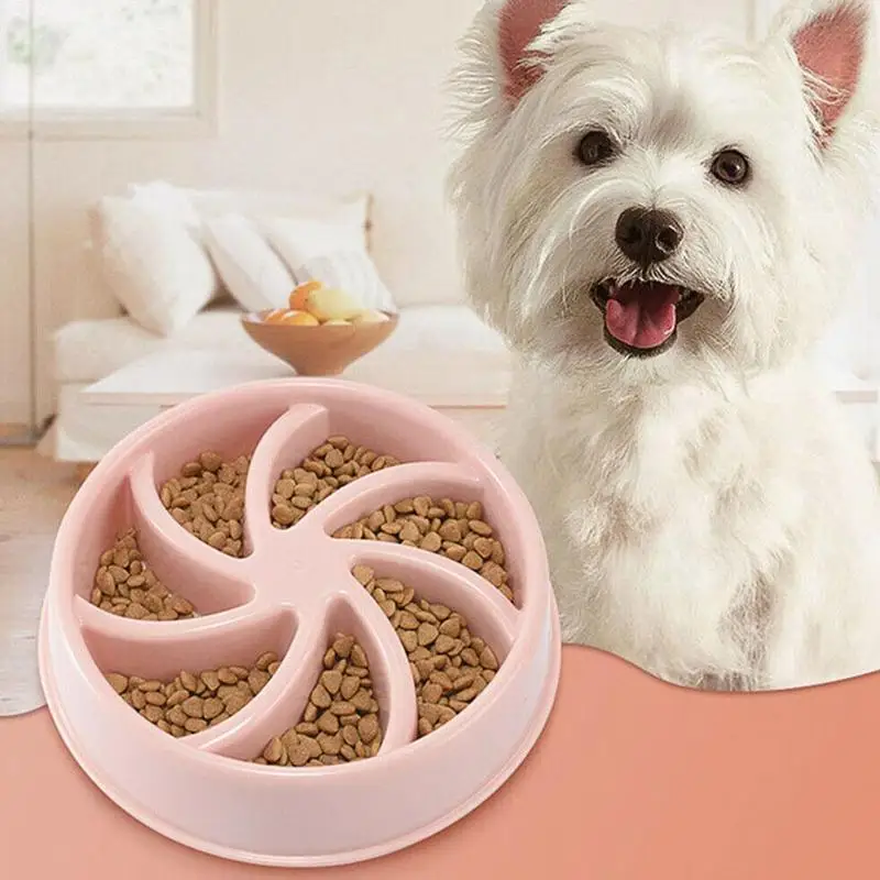 Pet Creative Anti-Slip Slow Food Anti-Sic food Cat Dog Environmental Lynx Plastic Supplies | Дом и сад