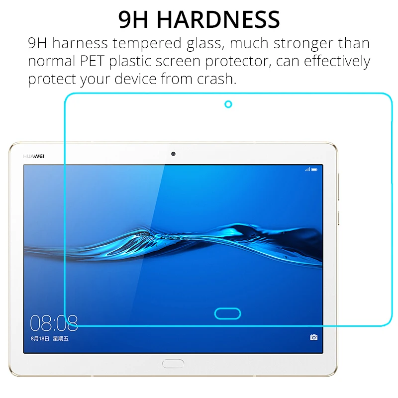 Защитная пленка из закаленного стекла для экрана Huawei MediaPad M6 8 4 10 M5 Lite 1 M3 0 T5 T3 9 6 7 WiFi