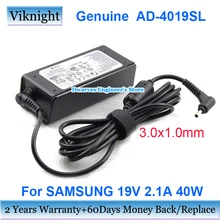 Genuine 19V 2.1A 40W Laptop AC Adapter PA-1400-24 For SAMSUNG ATIV BOOK 9 Series Laptop 915S3G 915S5G 940X3G 930X5J NP900X1B