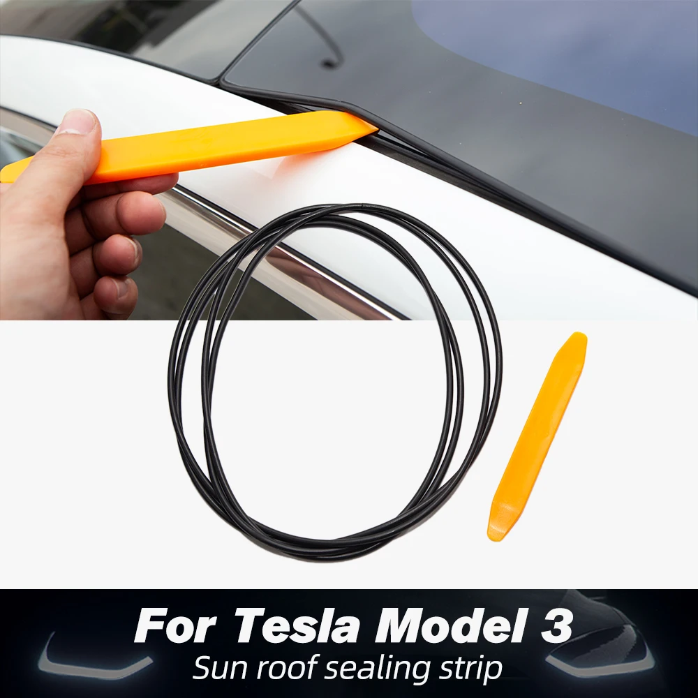 TEY Model3 автомобильный комплект шумоподавления бесшумный уплотнения для Tesla Model Three