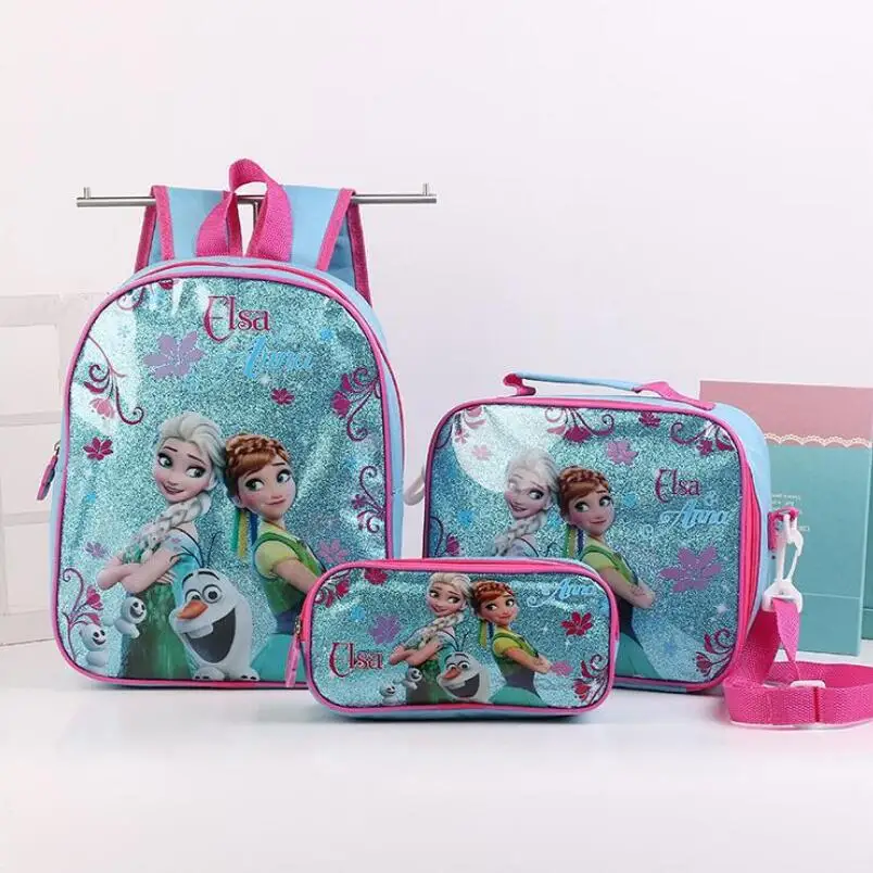 Школьный рюкзак для мальчиков с чехлом карандашом ланча набор из 3 сумок детей в