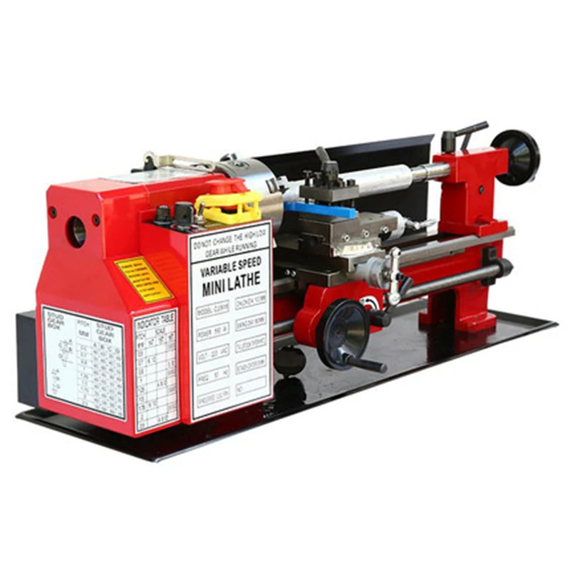 220 В многофункциональный токарный станок миниатюрный домашний Высокоточный