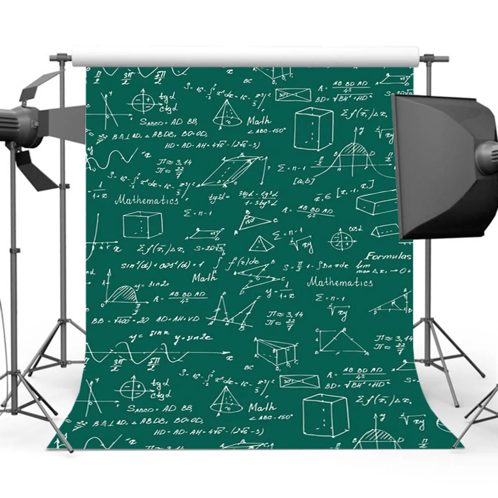 

Mehofoto Back to School Backdrop for Photography Blackboard Photo Booth Background Studio ZH-126