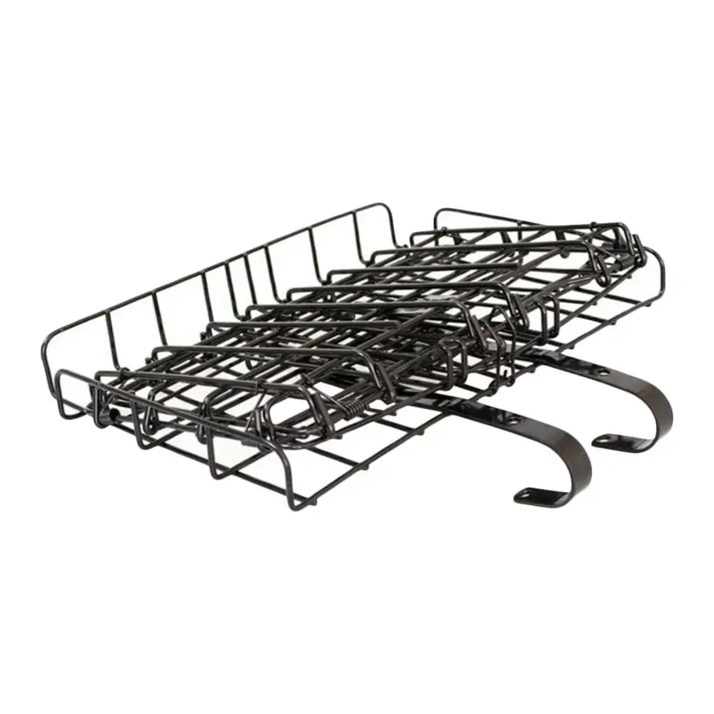 Велосипедная корзина съемная металлическая сетчатая передняя сумка для задняя