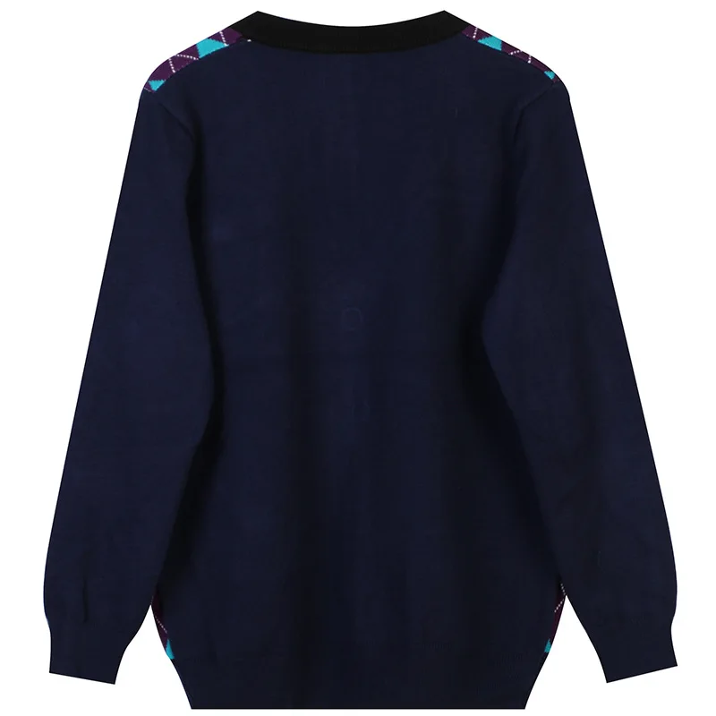 

Vintage Stylish Pockets Oversized Plaid Jacket Coat Women 2021 Fashion V Neck Long Sleeve Loose Outerwear Chic Cardigan C-299