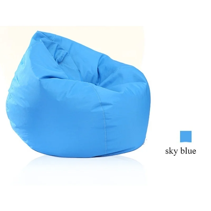 Водонепроницаемый чучело мешок кресло Оксфорд крышка молния Beanbag игрушки Мягкие