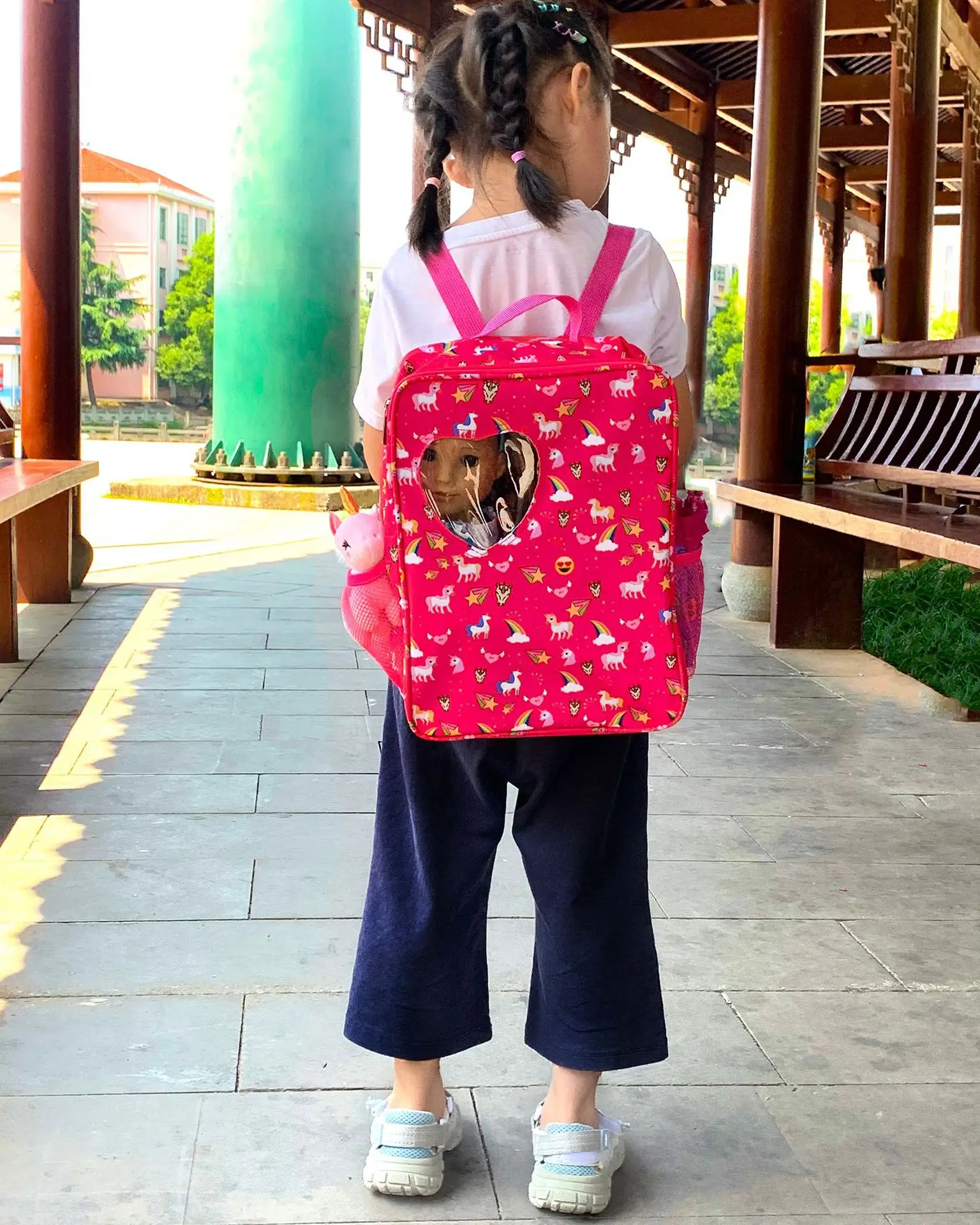 Новый рюкзак для детской куклы 43 см |