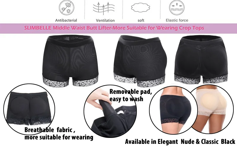 Искусственная для ягодиц Enhancer Ass women Body Shaper Butt Lifter моделирующее белье контроль животика мягкие трусики подтяжка ягодиц набедренные подушечки Tomboy