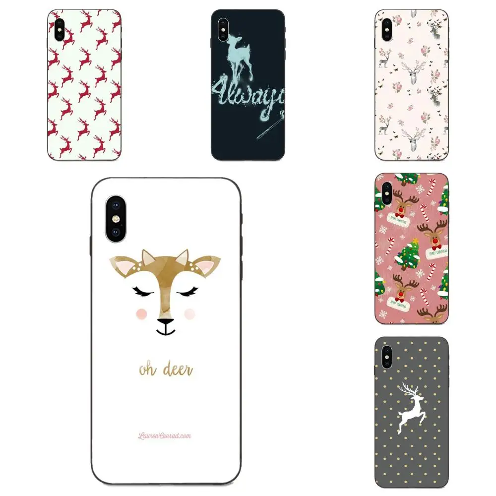 Рождественский олень с красивыми животными для Xiaomi Redmi Note 3 3S 4 4A 4X 5 5A 6 6A 7 7A K20 Plus Pro S2
