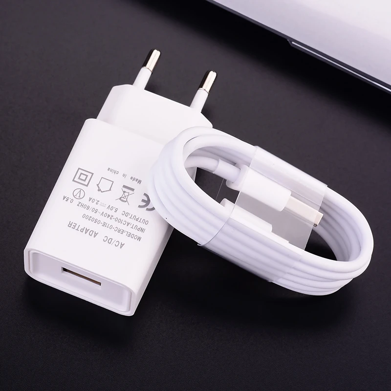 Сетевое зарядное устройство USB европейская вилка кабель Micro 1 м совместим с Samsung