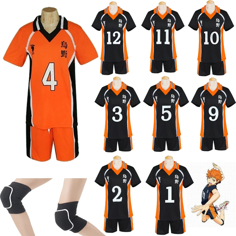 Аниме Haikyuu 1 to12Jersey номер спортивный костюм для косплея школьной волейбольной