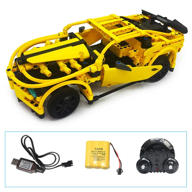 Электрические Rc гоночные автомобили Bumblebee 51008 Technic серии 419 шт строительные блоки