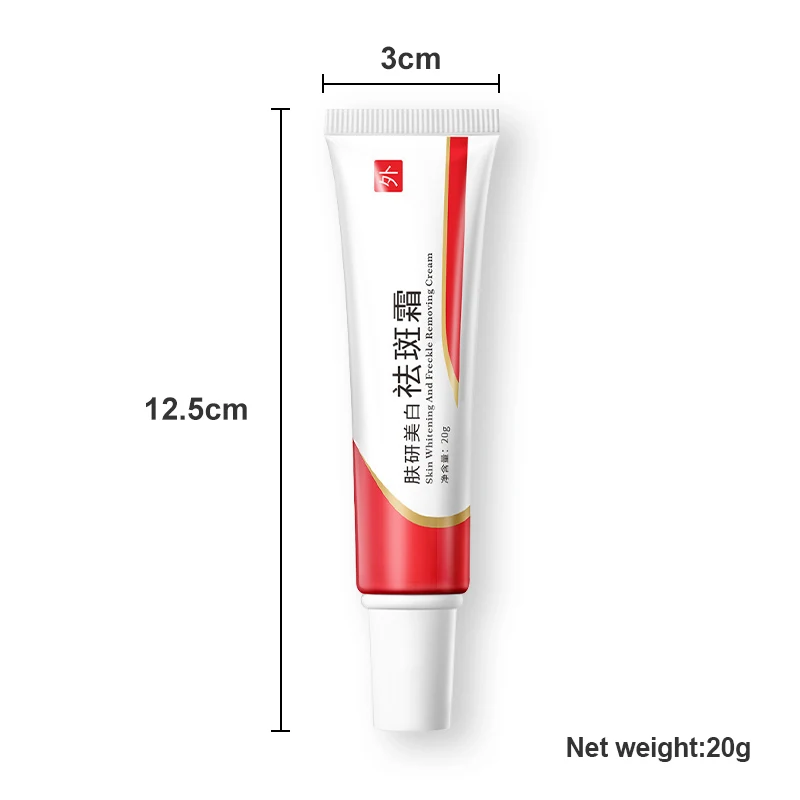 

1Pcs 20g Whitening Freckle Cream Face Cream Remove Freckles Dark Spots Skin Whitening Moisturizing Chinese Herbal Plant Cream