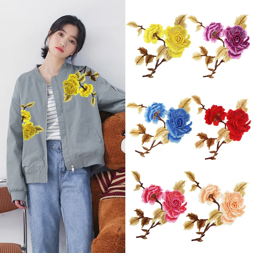 Аксессуары стерео 3D высокого класса цветной домашний цветок ткань