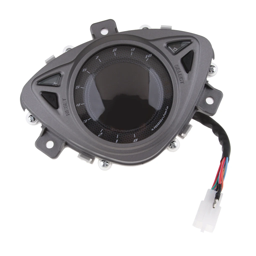 7 Colors LCD Digital Odometer Speedometer Tachometer Gauge Backlight | Автомобили и мотоциклы