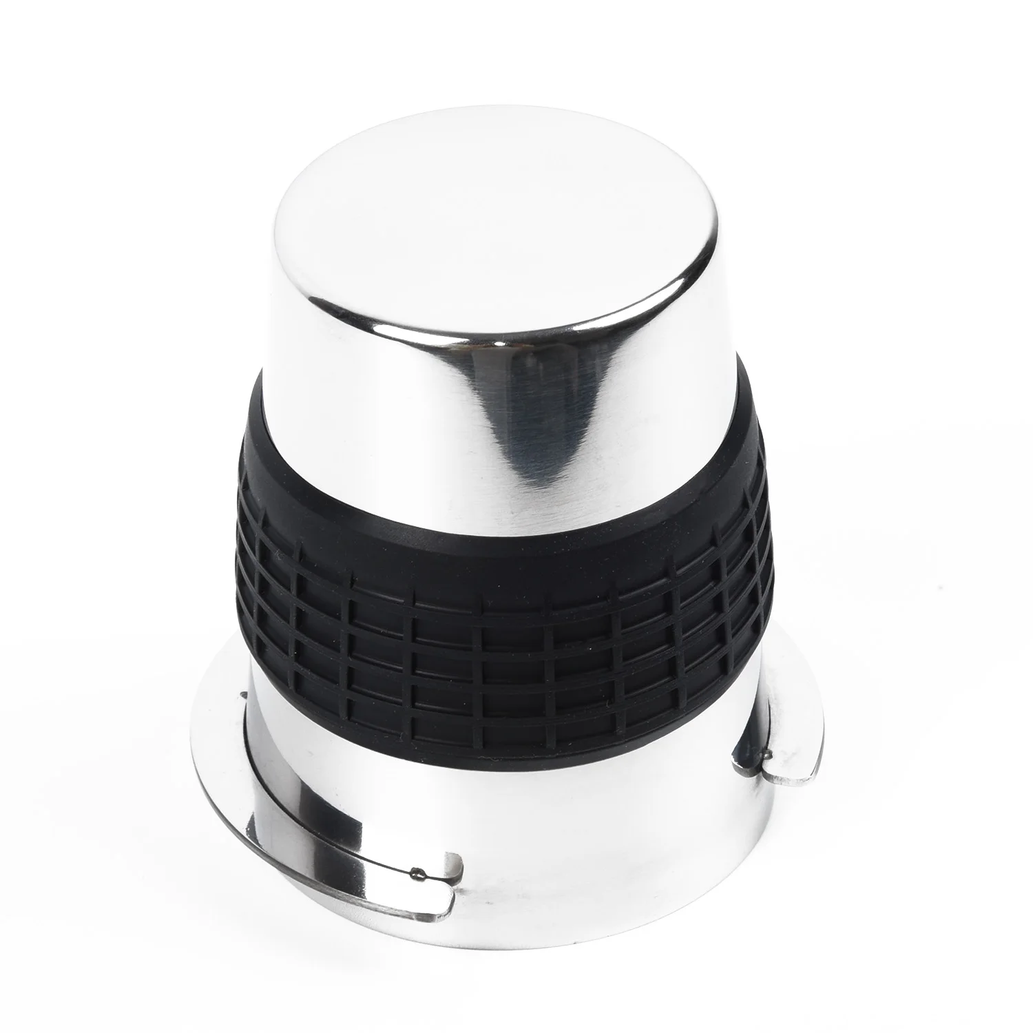 Кружка-дозатор кофейного порошка EK43 из нержавеющей стали серебристого цвета 1 шт.