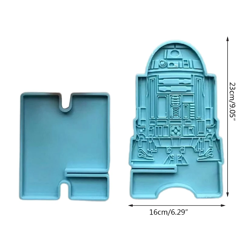 

DIY Cellphone Bracket Holder Epoxy Resin Mold Mobile Phone Stand Silicone Mould