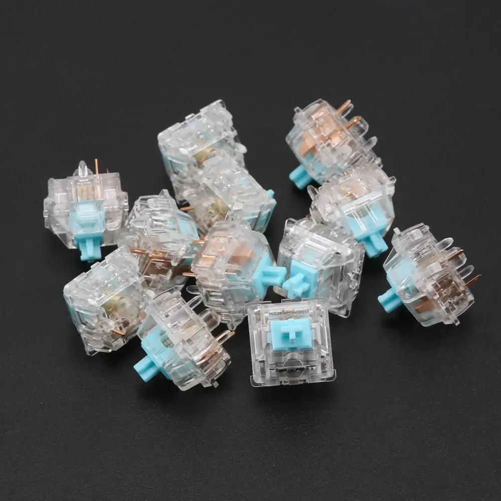 Синие переключатели zilent V2 62g/65g/67g/78g для механической клавиатуры|Клавиатуры| |