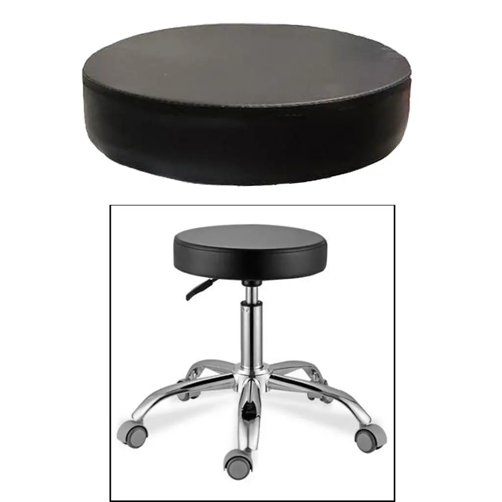 Universal Bar Stool Replacement PU Seat Top 13.4&quotDia Heavy Duty for SPA Beauty Salon Barstool Cushion | Красота и здоровье