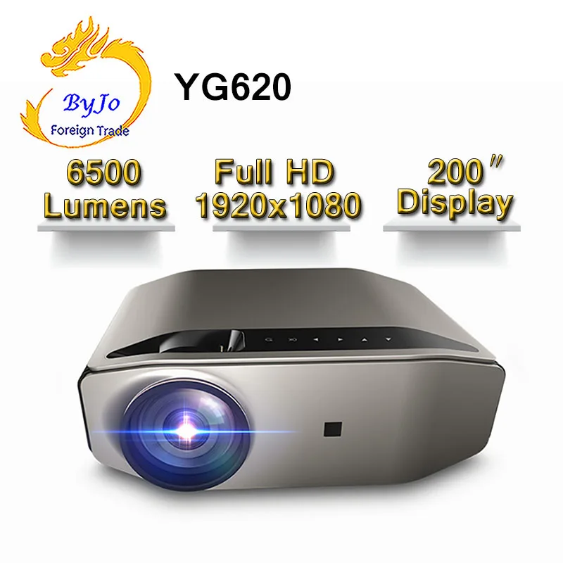 Проектор BYJO TECH YG620 новый флагманский проектор Full HD светодиодный 1920x1080P домашний