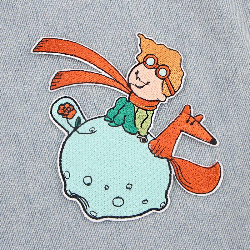 R947 1 шт. Le Petit Prince мультяшный стикер для одежды нанесение патчей на одежду Железный