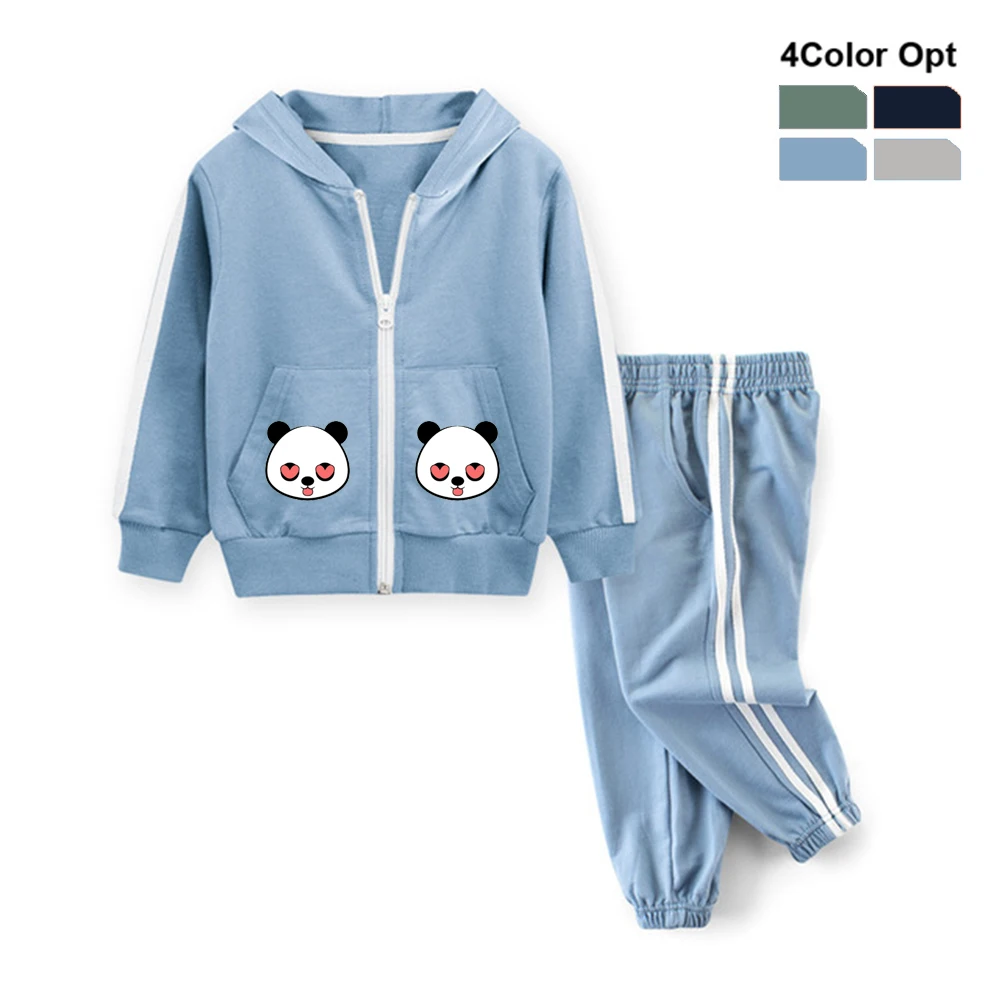 Одежда для мальчиков спортивный костюм девочек Дети с капюшоном Толстовка