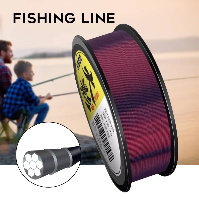 

Newly Fishing Line Super Strong Pull & Quickly Cut Water German Imports Nylon Cord Saltwater Freshwater Coating Fish Wire