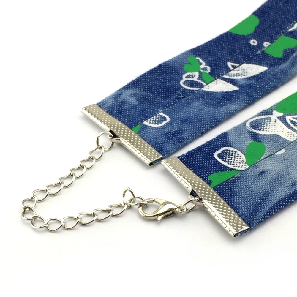 Металлические обжимные концевые колпачки для плоского кожаного шнура