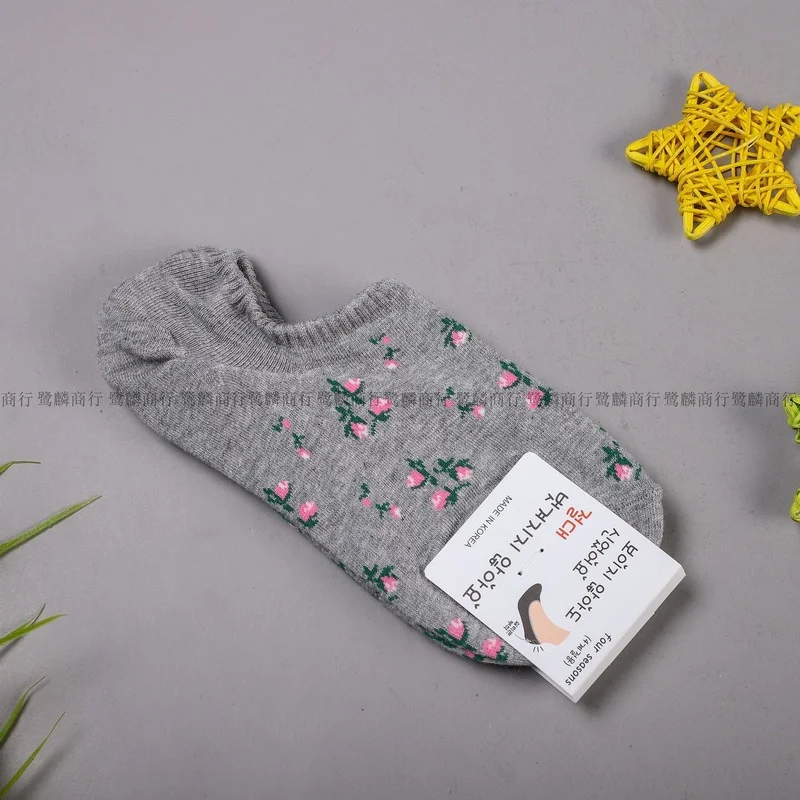 

Women Socks Cotton Floral Cartoon Sock Woman Colorful Unisex Ankle Funny Novelty Ladies Sox Spring Summer Female Trendy Sokken