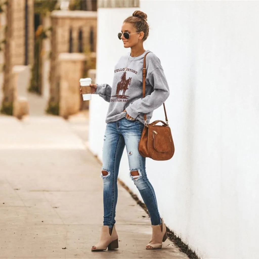 Женские толстовки с 3D принтом топы пуловер звезд рубашка длинным рукавом