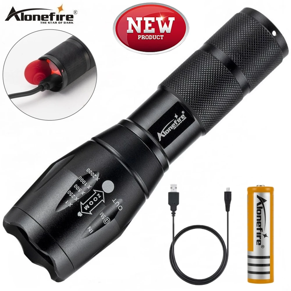 Мощный светодиодный светильник G700 Cree XML T6 L2 с алюминиевым водонепроницаемым зумом, фонарь для кемпинга, тактический светильник, перезаряжаемый аккумулятор AAA 18650 - Испускаемый цвет: G700-C PACKAGE J