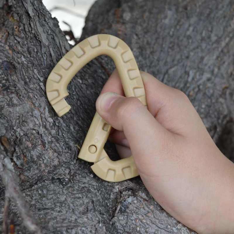 Инструменты для кемпинга походный открытый карабин скалолазание пряжка зажим