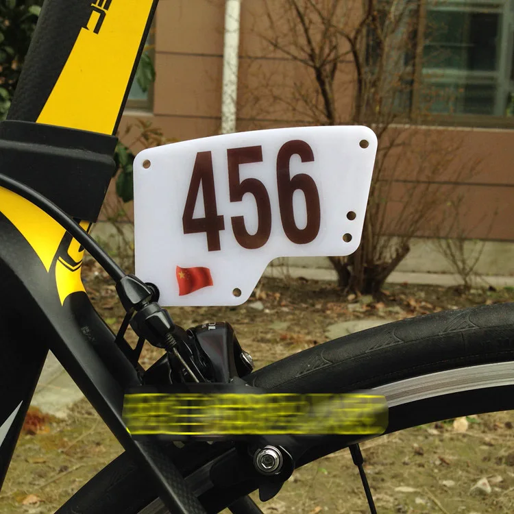 Road Bike Triathlon Racing Number Plate Mount Holder Card Bracket For Assembling on Caliper Brake Hole | Спорт и развлечения