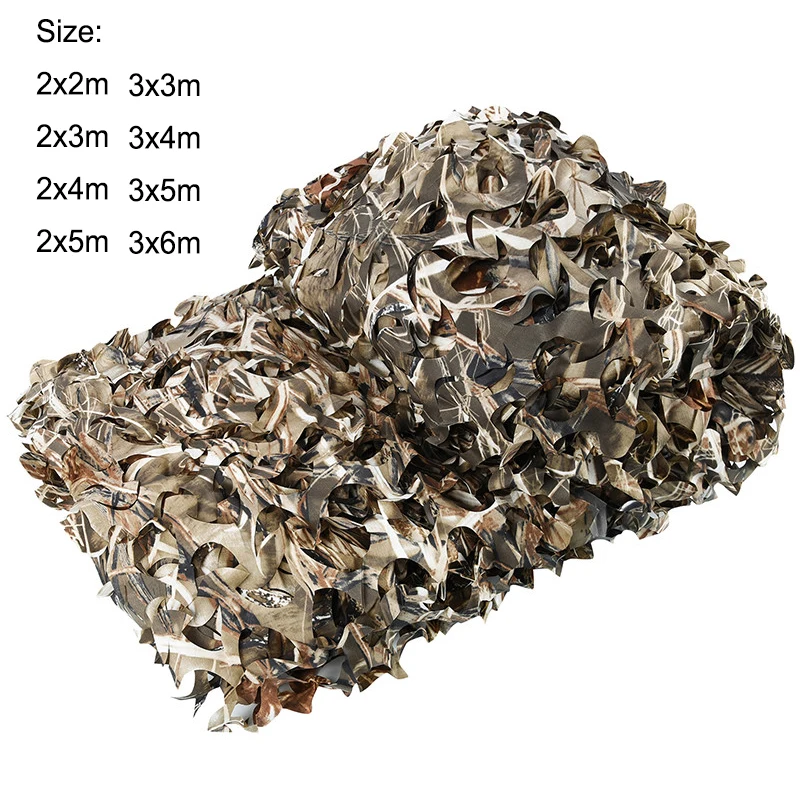 

Camouflage Net 2x2m 2x3m 2x4m 3x3m 3x4m 3x5m Sun Shelter Outdoor Camping Hunting Sunshade Car Canopy Tourist Retractable Awnings
