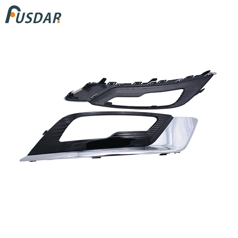 Пара хромисветильник глянцевых черных противотуманных фар на передний бампер