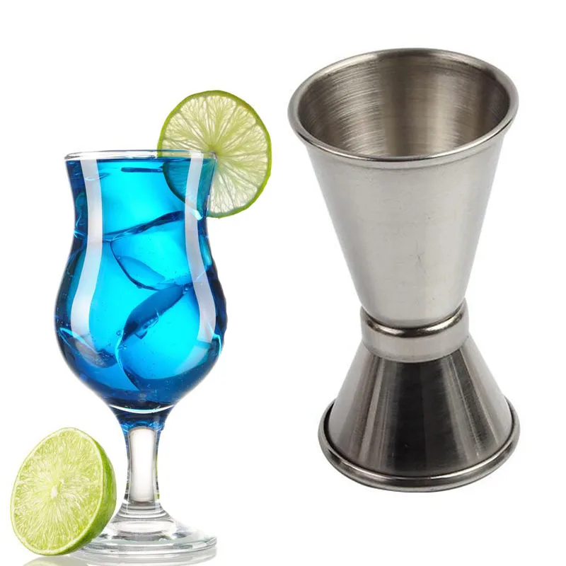 Шейкер для коктейлей из нержавеющей стали 15/30 мл|Мерные стаканы бара| |