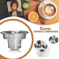 coffee tool transform nespresso capsules converter compatible with gusto crema maker home adapter holder for kitchen coffee tool