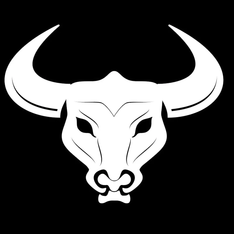 

Cool Car Sticker animal pattern Bull Head Automobiles & Motorcycles Decoration Funny Vinyl Decal Cover Scratches KK14cm*12cm