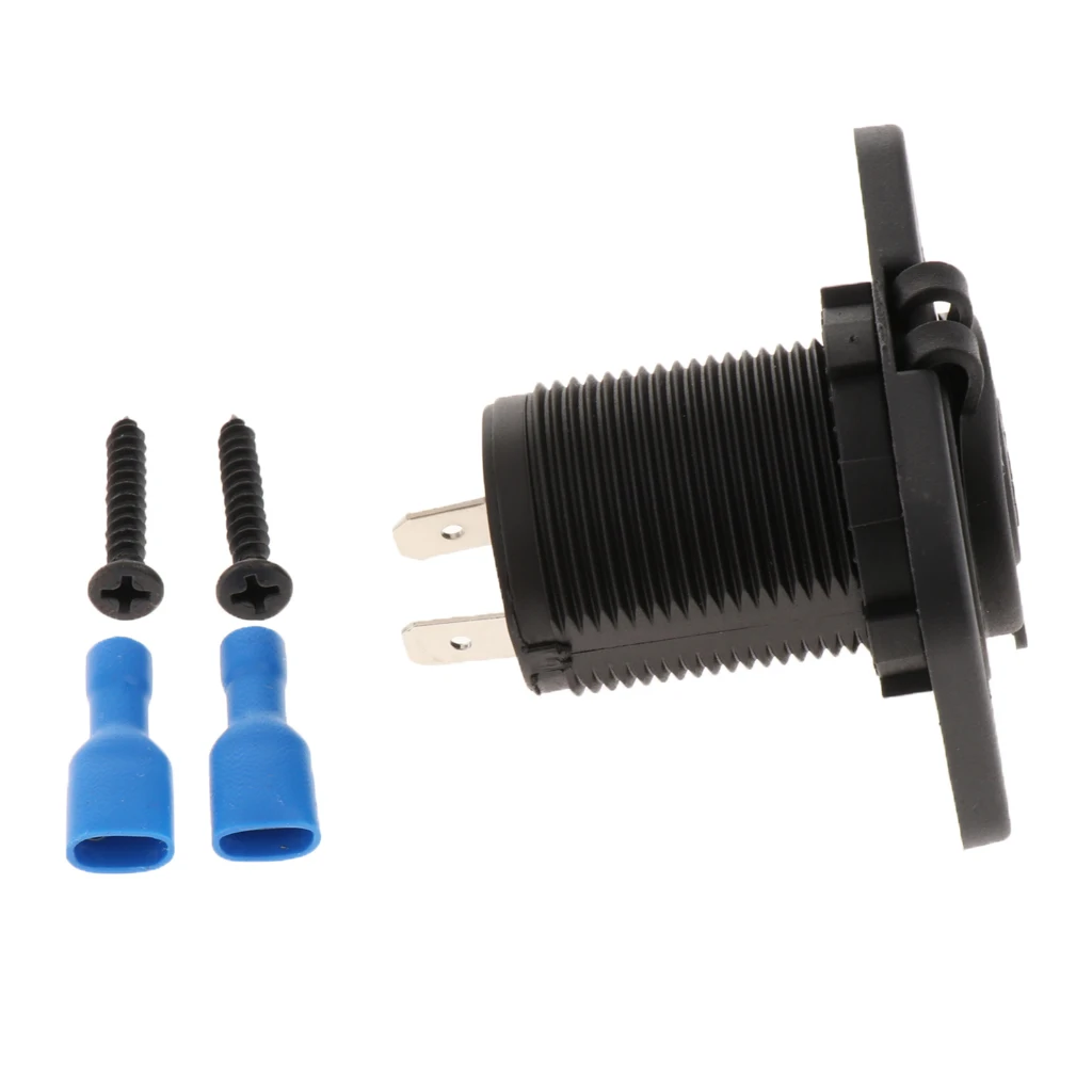 

Водонепроницаемая штепсельная вилка-адаптер для зажигалки, розетка питания для морского мотоцикла, постоянный ток 12 В/24 В для квадроциклов,...