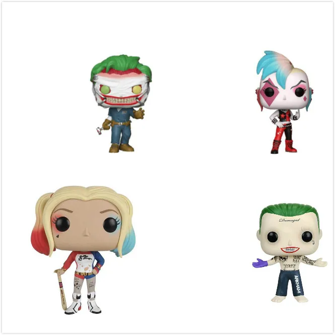 Funko pop Аниме Бэтмен: A Death in the family DC отряд самоубийц Харли Квинн Джокер фигурка