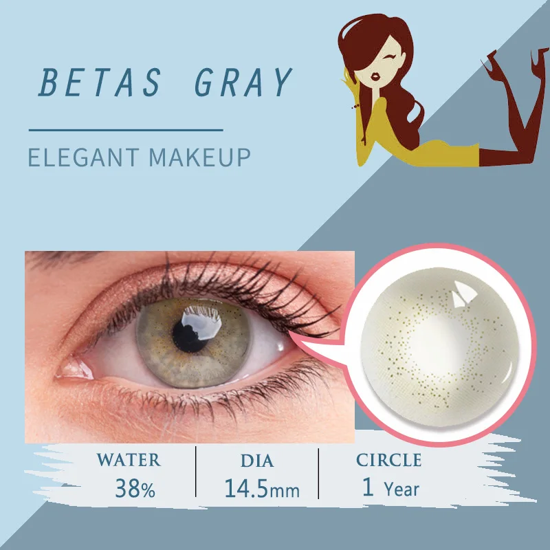 novmas betas series colored contact lenses annual soft color contact lens super natural looking colored contacts free global shipping