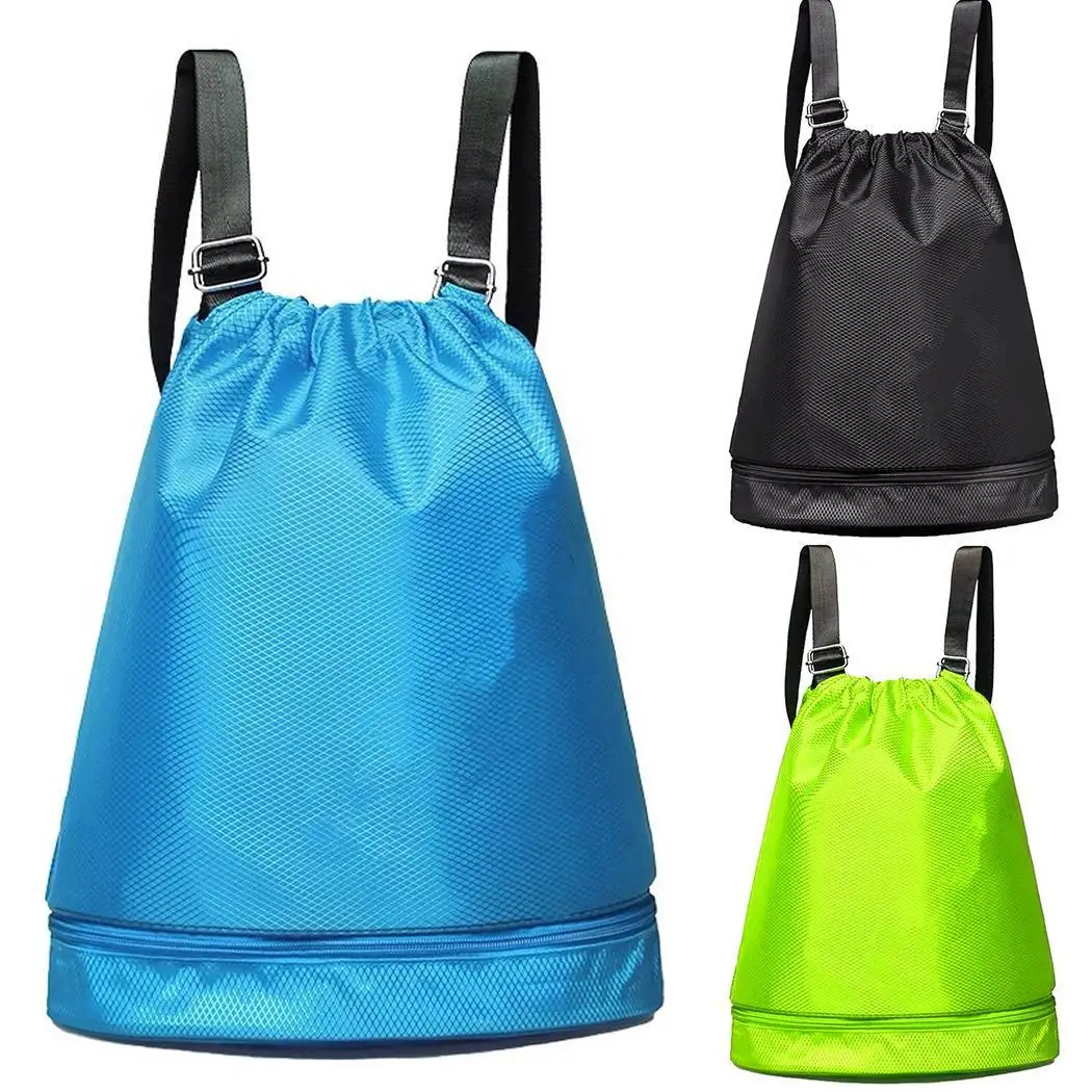 Водонепроницаемый рюкзак с разделителем для сухого и влажного купальника|Сумки