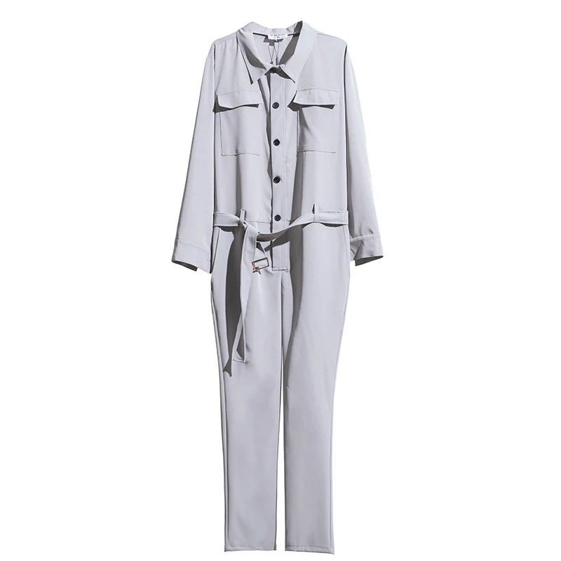 

Fashion Men Jumpsuit One Piece Romper Joggers Long Sleeve Black Gray Streetwear Casual Trousers Mens Cargo Overalls Plus Size