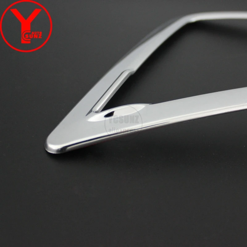 YCSUNZ ABS хромированная крышка лампы для фар Авто Стайлинг наклейки Автозапчасти