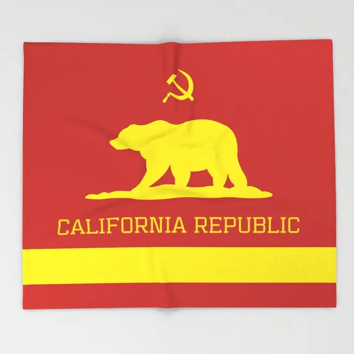 

Flag of USSR Throw Blanket Warm Microfiber Blanket Best Sale Flannel Blanket For Beds Home Decor