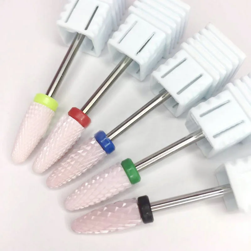 1 шт. керамический сверло для ногтей электрической маникюрной дрели педикюра