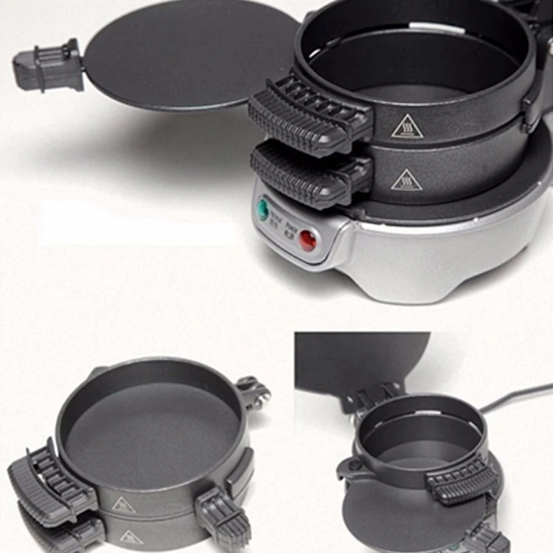 Электрическое яйцо сэндвич мейкер мини гриль Блинные блинчики выпечки тарелки