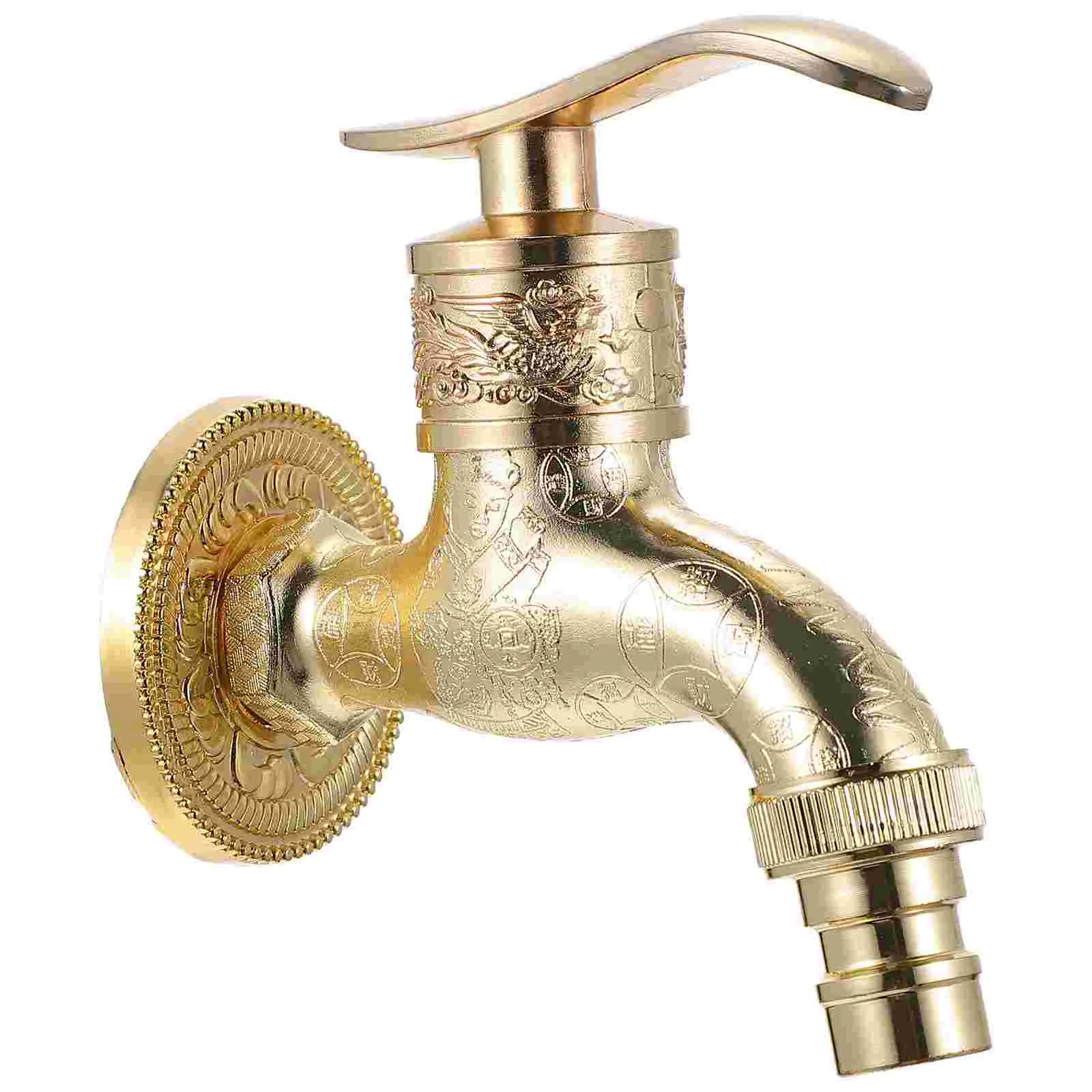

1Pc Retro Washing Machine Bathroom Household Accessory (Golden)