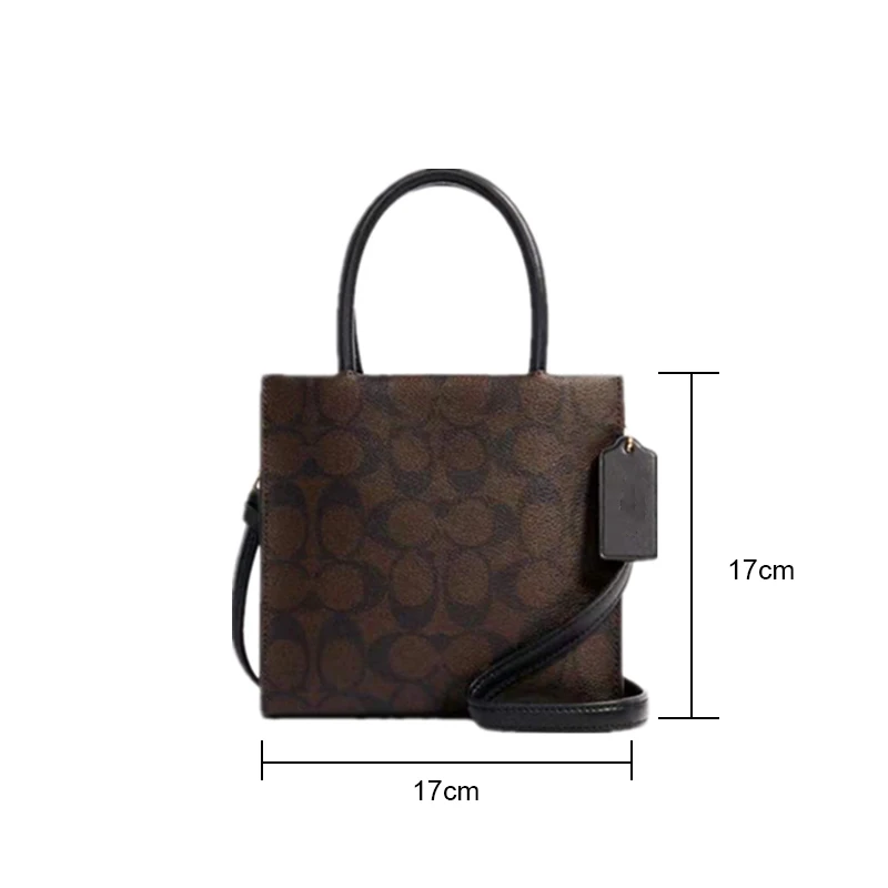 

2021 New Niche Brand Design Mini Tote Bag Presbyopic C Home Music Scores Bag Retro Shoulder Crossbody Handbag for Women